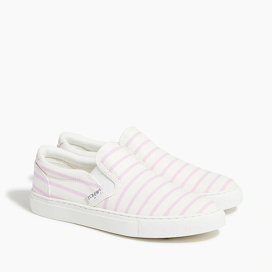 Printed road trip slip-on sneakers